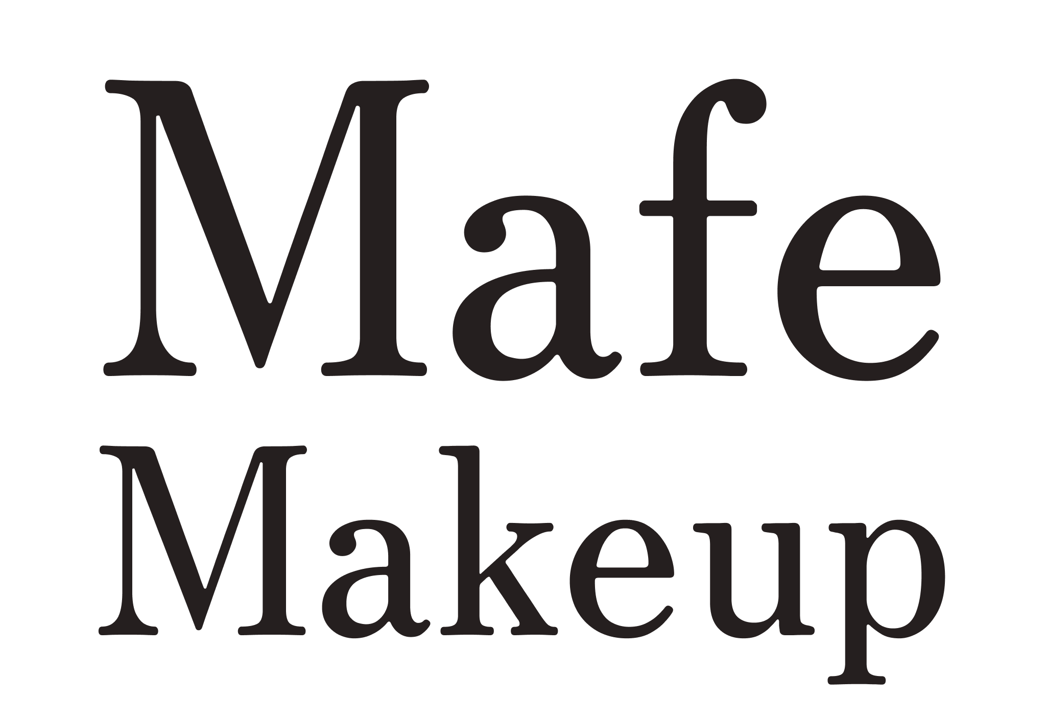 Mafe Makeup Logo